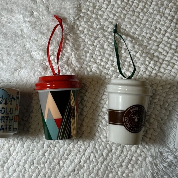 Starbucks Coffee Company Set of 4 Ornaments Collectibles 2016/2017/2018/2019 - Picture 5 of 16
